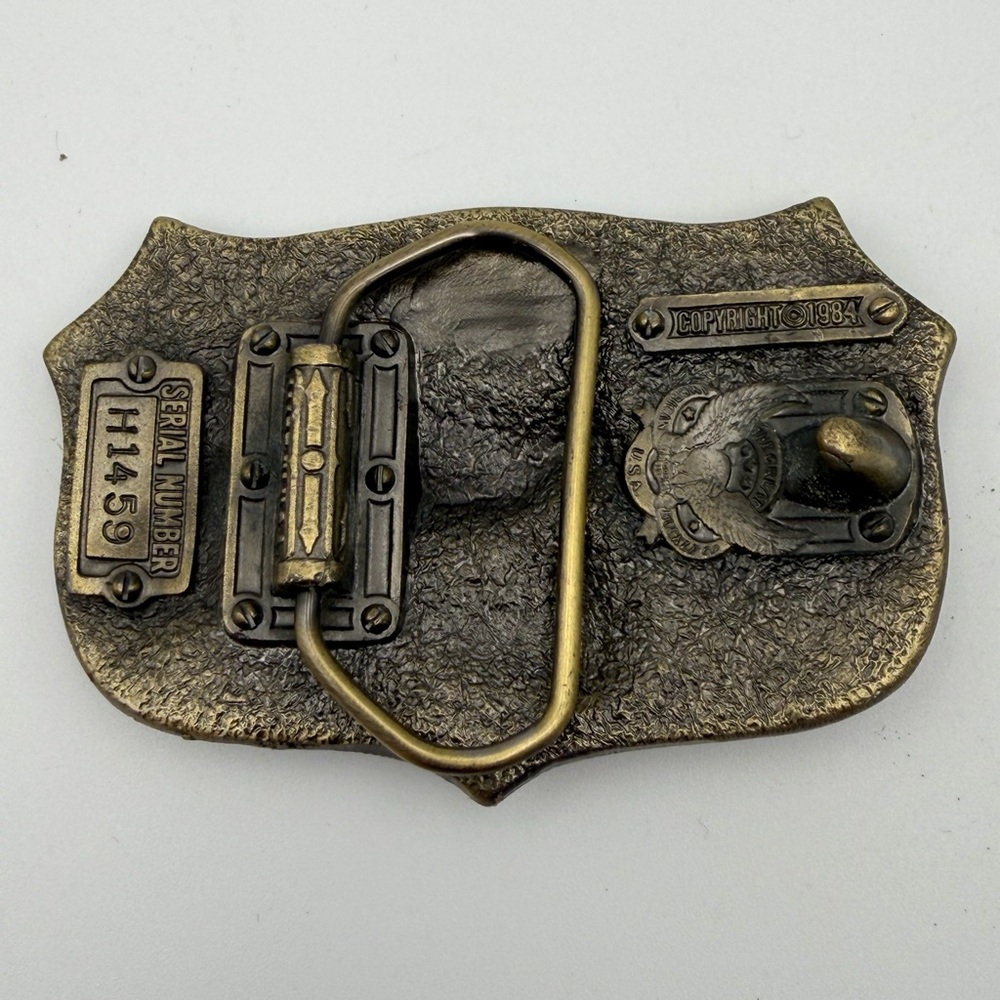 Bergamot Patriotic Eagle Belt Buckle - Picture 2 of 2